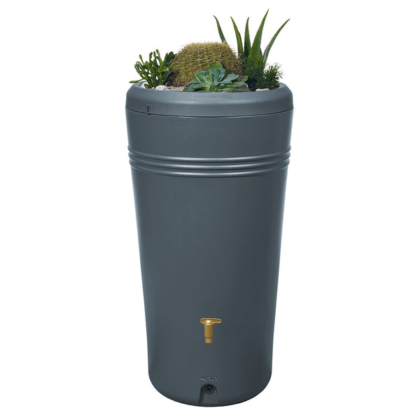 Azura 2-in-1 regenton 230 liter grafiet