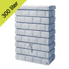 Rocky Junior muurregenton 300 liter licht graniet