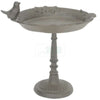 Birdbath Bird w/foot metal