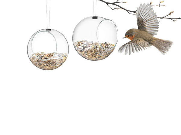 Hangende Vogelvoederbol van Glas – Set van 2 | Eva Solo