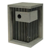 Nest box Sofia grey/green 32 mm