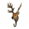 Kledinghaak Edelhert – Decoratieve Houten Wandhaak | Wildlife Garden