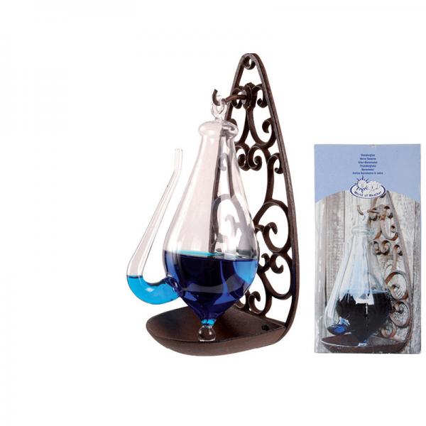 Esschert Design - Barometer/thunder glass with cast iron