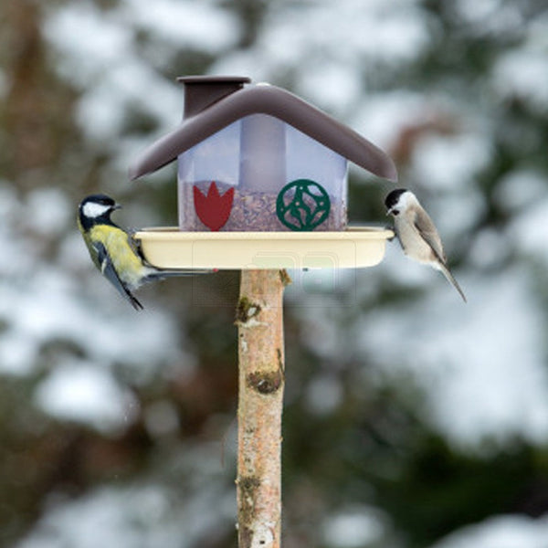 Voederhuis Domek Antraciet