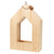 Voederhuis HANS hout 15.5x5x23cm P