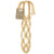 Vetbolhouder macramé TESS 25cm beige
