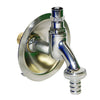 Gevelkolom RVS 1/2" binnendraad x 15 mm 2