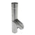 Zinken regenton vulautomaat met klep 80 mm