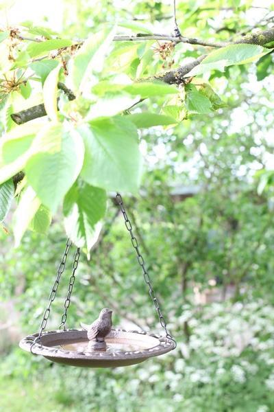 Hangend Vogelbad Gietijzer – Sfeervolle Vogeldrinkplek | Esschert Design
