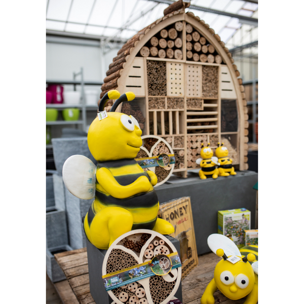 Insectenhotel XXL – bijenhotel voor bijen, vlinders, gaasvliegen & lieveheersbeestjes