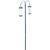Bird Gift Blacksteel voederstation met 2 feeders