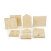Nell nest box construction kit half open