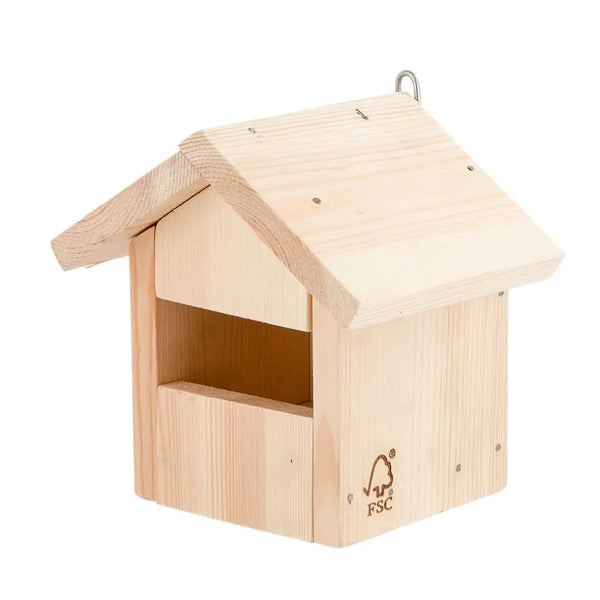 Nell nest box construction kit half open