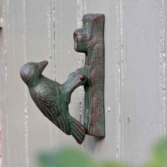 Esschert Design - Woodpecker door knocker