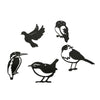 Metal Silhouettes Mini Bird Set