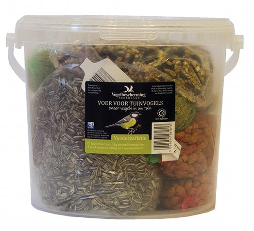 Vogelschutz - Futtervielfalt Eimer