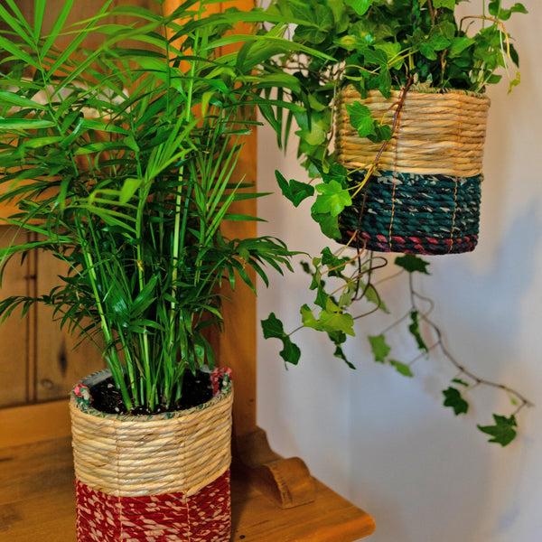 Artisan Hangplantenmand - small Cilindrisch