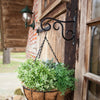 Metal hanging basket hook S