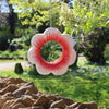 Vogelfutterstation „Wild Poppy“ aus Keramik zum Aufhängen