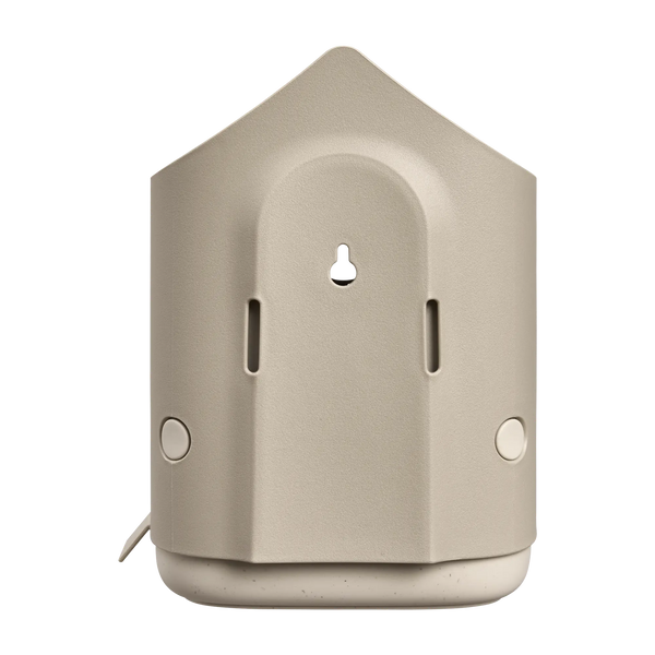 Cosy vogelhuisje paddenstoel beige – nestkast voor koolmezen & pimpelmezen | Duurzaam gerecycled kunststof & weerbestendig