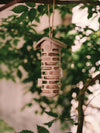 Cosy vetbolhouder beige in de tuin