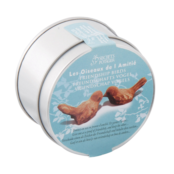 2 vogels "Friendship" roest