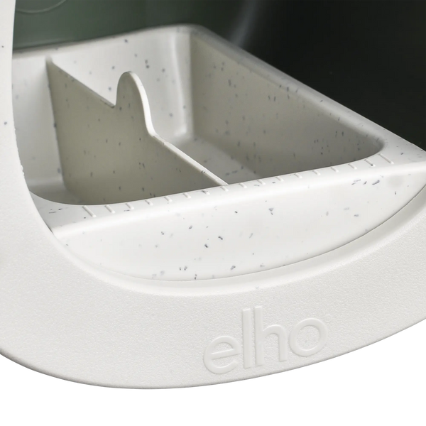 Essential vogelvoeder fibrous grey – vogelvoerhuisje voor tuin & balkon | Duurzaam gerecycled kunststof & weerbestendig