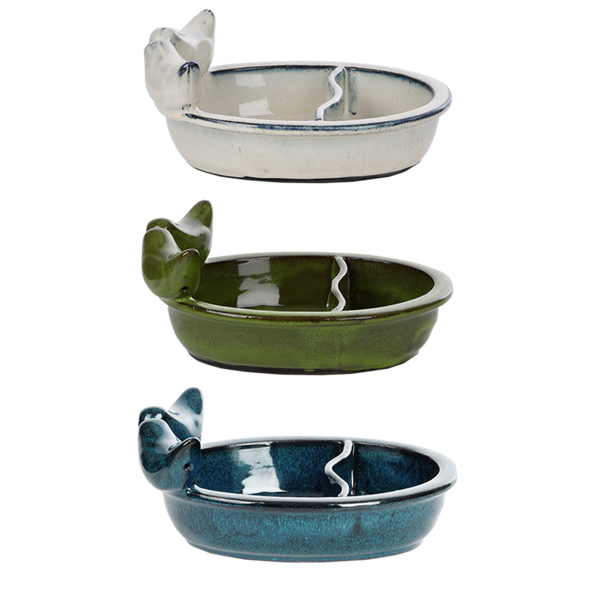 Vogelvoeder- en drinkschaal