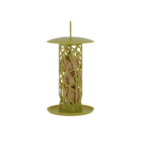 Chiffchaff fat ball silo with tray