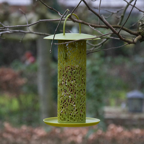Chiffchaff nut silo with tray