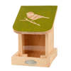 Slide bird feeder