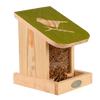 Slide bird feeder