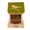 Slide bird feeder