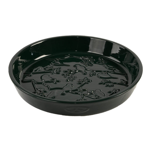 Relief bird bath