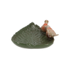Vogelbad Keramiek Vogels op Blad – Decoratief | Esschert Design