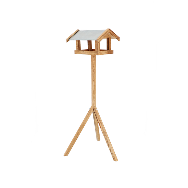 Oak bird table rectangular