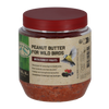 Bird peanut butter with forest fruits