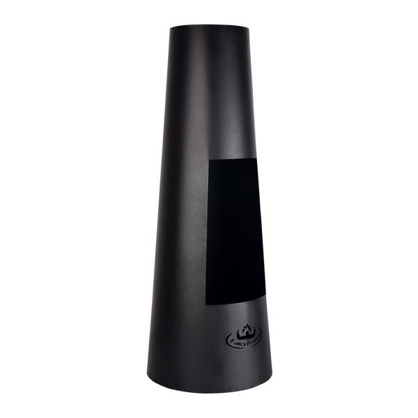 Runder Terrassenheizer aus Metall