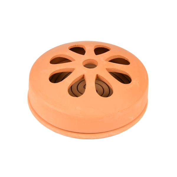 Zitrone. Spiralen Terrakotta