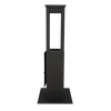 Esschert Design Houtpellet Terrasheater – Zwart staal, 50×50×135,6 cm (FF544)