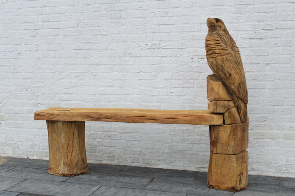 Sculpturen Bank arend