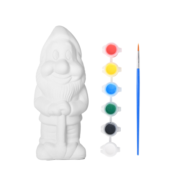 Verf-het-zelf tuinkabouter