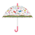 Children's umbrella transparent butterflies