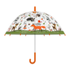Children's umbrella transparent forest animals