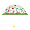 Children's umbrella transparent insects