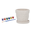 Esschert Design PIY Bloempot Insecten – DIY beschilderbare bloempot 12,9 × 12,9 × 11,9 cm