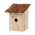 Esschert Design Nestkast Koolmees – Boomschorsdak, 20×21×24,5 cm