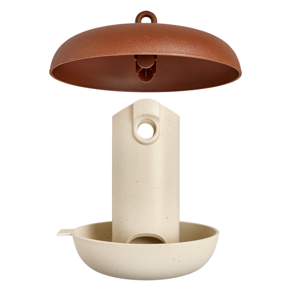 Organic voedersilo bruin detailweergave