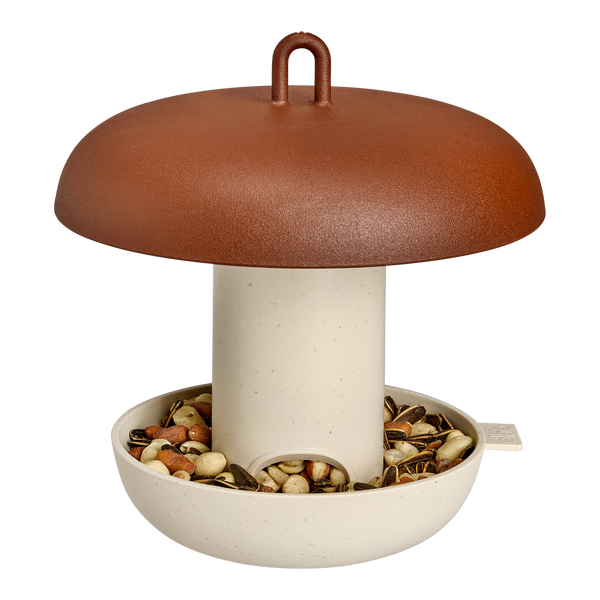 Organic voedersilo 18cm kastanjebruin van elho