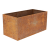 Plantenbak roest rechthoek. L
